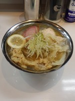 「【期間限定】とりにぼ冷やしラーメン」@鶏湯ラーメン ばふ。の写真