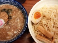 「特製豚そばつけ麺(大盛)」@鹿児島ラーメン 豚とろ 博多駅デイトス店の写真