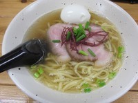 「限定　ホタルイカ煮干塩ラーメン（７５０円）」@麺屋 玲の写真