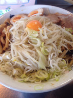 「あぶらそば」@ラーメン大 堀切店の写真