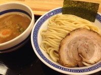 「つけ麺 （大盛）（炭火焼バラロールチャーシュー）」@大勝軒ROSSO－ロッソ－の写真