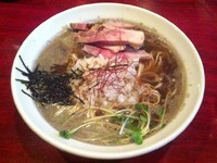 「牡蠣出汁そば 830円」@灰汁中華 丿貫の写真