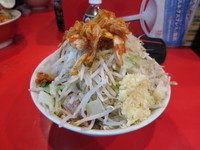 「小ラーメン　ニンニクヤサイキムチ」@ラーメン二郎 府中店の写真