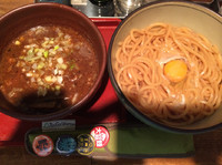 「つけそば二代目＋釜玉」@群青の写真