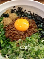 「台湾混ぜそば 大盛」@麺屋 こころ 大岡山本店の写真