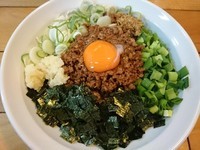 「【数量限定】台湾まぜそば（追い飯付）￥850」@ときわ亭の写真