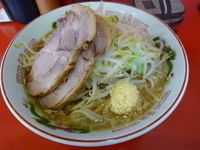 「ラーメン（ニンニク）¥680」@赤ひげラーメンの写真