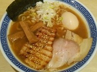 「特製あっさり鶏豚らーめん （140825）」@心の味製麺 平井店の写真