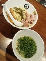 「【限定】鶏と煮干の冷たい塩つけめん＋九条ネギ」@RAMEN GOTTSUの写真