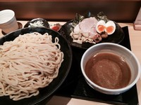 「特製つけ麺 特盛 クレームブリュレ」@つけ麺 道の写真