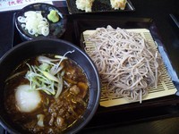 「牛☆スジたまつけそば　並　１０８０円」@俺の十割そば 武雷庵の写真