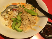 「冷し担々麺+ラー玉」@つけめん工房 浅草製麺所の写真