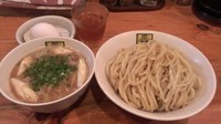 「豚玉喰らえ！阿波踊り濃菜つけめん」@濃菜麺 井の庄の写真