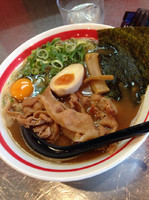 「ガチ徳ラーメン+バラ肉」@まる徳ラーメン 石津店の写真