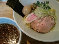 「正油つけ麺（並盛）750＋味玉」@麺や  ふる川の写真