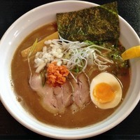 「和こく鮭だし醤油」@麺匠 赤松の写真