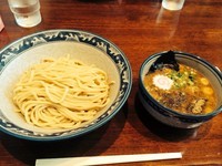 「濃厚魚介つけ麺（並）」@ラーメン みなもと屋の写真