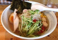 「塩冷し鶏そば(期間限定)880円」@浅沼屋の写真