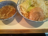 「塩つけめん大盛り@850」@らーめん 陸 尾山台店の写真