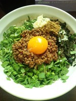 「台湾まぜそば@780」@麺屋 こころ 大岡山本店の写真