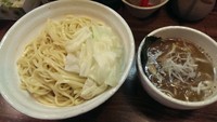 「四種の魚介つけ麺、特盛」@『   』（無銘）の写真