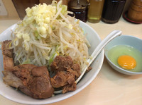 「汁なし  780円  (ニンニク)」@自家製ラーメン 大者の写真