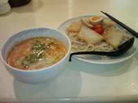 「8月限定麺 冬瓜の冷製辛味噌つけ麺」@麺処 桃原 宜野湾伊佐店の写真