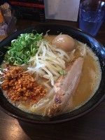 「味玉味噌豚骨ラーメン」@麺屋えびすの写真