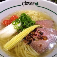 「冷やしらあめん塩味（8月限定）850円」@らあめんCloverの写真