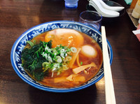 「中華そば 味玉810円」@中華そば 中村屋 東桜店の写真