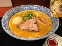 「サクマ式ベジポタラーメン＋半熟煮玉子」@麺屋 一燈 ラゾーナ川崎店の写真