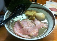 「【限定】煮干ラーメン　八戸産　850円」@いのうえの写真