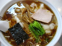 「ワンタンメン＋半炒飯」@中華そば 丸信の写真