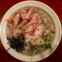 「【牡蠣出汁そば】 830円」@灰汁中華 丿貫の写真