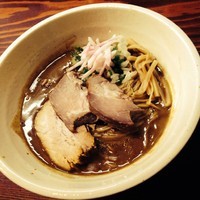 「【限定】煮干カレー拉麺 EVO  半ライス付」@良温(Ra-on)の写真