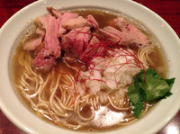 「☆濃厚牡蠣出汁そば 肉増し☆」@灰汁中華 丿貫の写真