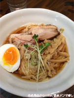 「鶏煮干らーめん醤油 メンマ増し」@とんこつ屋 秀虎の写真