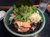 「まぜそばブラック  890円」@麺処ほおずきの写真