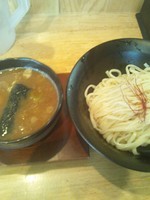 「辛つけ醤油（味玉トッピング）」@麺屋 白神の写真