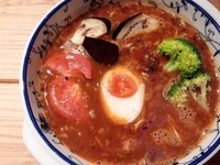 「夏のカレーラーメン」@めんくいや 博多駅東店の写真