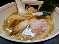 「【限定】追い伊吹のコク煮干そば850円」@おおぜき中華そば店の写真