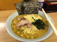 「ラーメン（大）・味付けたまご900円＋100円」@奥津家の写真