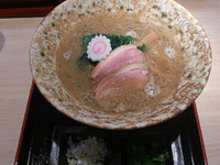 「鴨白湯そば」@銀座 鴨そば 九代目 けいすけの写真