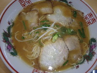 「中華そば(600円)むすび(100円)」@中華そば つばさの写真