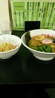 「ラーメン（ランチセット）」@ラーメン 猪のししの写真