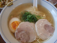 「地鶏らーめん(790円)チャーハン(310円)」@麺宗祐気の写真