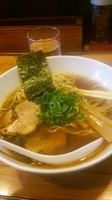 「醤油らーめん(細麺)」@本格鶏豚汁麺 やくみやの写真