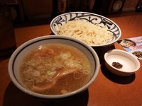 「鶏塩つけ麺（並盛・２００ｇ）」@つけめん でんまる 飯田橋店の写真