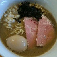 「【２０食限定】毒煮干そば～ギアMAX～ ８５０円＋和え玉」@麺処 門つるの写真