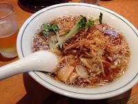 「こってりらー麺＋チビ生」@柴崎亭の写真